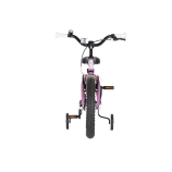 KPC FluoBike Rabbit nyuszis VILÁGÍTÓS 16 lila fluoreszkáló gyermek kerékpár