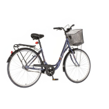 Venssini Diamante 26 acélkék női városi kerékpár