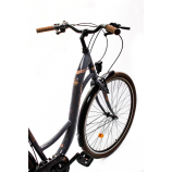 Corelli Glowie 28 könnyűvázas női trekking kerékpár 44 cm Grafit