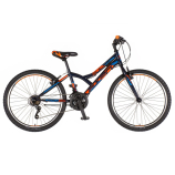 Explorer Pulse 24 gyerek kerékpár Fekete-Narancs