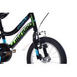 Capriolo Diavolo 14 gyerek kerékpár Fekete-Zöld