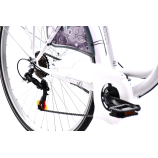 Capriolo Diana 6 sebességes női városi kerékpár 20" Fehér 