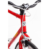 Csepel Royal 3* férfi fixi kerékpár 52 cm Piros