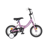 KPC FluoBike Rabbit nyuszis VILÁGÍTÓS 12 lila fluoreszkáló gyermek kerékpár