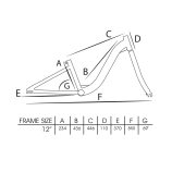 Capriolo Viola 20" gyerek kerékpár Lila