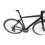 Corelli The Race CR 2000 könnyűvázas országúti kerékpár 52 cm Fekete-Piros