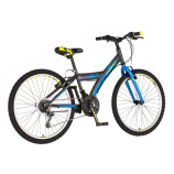 Venssini Parma 24 gyerek kerékpár grafit-kék