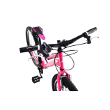 Capriolo Diavolo 400 24" gyerek kerékpár Pink-Lila