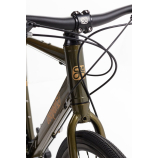 Csepel Rapid Alu 2.1 férfi fitness kerékpár 54 cm Barna