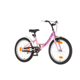 KPC FluoBike Kitty cicás VILÁGÍTÓS 20 rózsaszín fluoreszkáló gyermek kerékpár