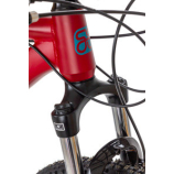 Woodlands Pro 1.1 27,5 MTB kerékpár 18" Matt bordó