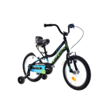 Capriolo Diavolo 16 gyerek kerékpár Fekete-Zöld