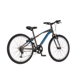 KPC FluoBike Flash VILÁGÍTÓS 24 grafit-kék fluoreszkáló gyermek kerékpár