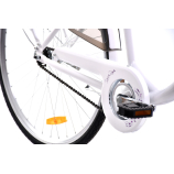 Adria Melody női városi 1 sebességes 28 kerékpár Fehér