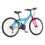 Venssini Parma 24 gyerek kerékpár türkiz-pink