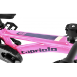 Capriolo LC KID 16" hátra tekerhető gyerek kerékpár Rózsaszín