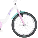 Visitor Lovely Princess 20 fehér-menta királylányos gyerek kerékpár