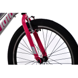 Capriolo Diavolo 400 24" gyerek kerékpár Fehér-Pink 2025