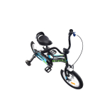 Capriolo Diavolo 14 gyerek kerékpár Fekete-Zöld