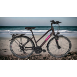 Victoria Trekking 2.7 női trekking kerékpár Mattpadlizsán 46 cm