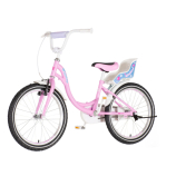 Visitor Kitty 20 cicás lány gyerek kerékpár rózsaszín