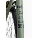 Csepel Royal ALU férfi fixi kerékpár 60 cm Khaki