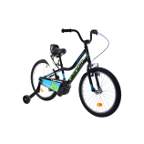 Capriolo Diavolo 20 gyerek kerékpár Fekete-Kék-Zöld