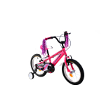 Capriolo Rocket 16" hátra tekerhető gyerek kerékpár Pink