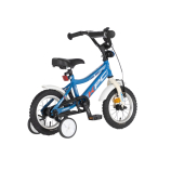 KPC FluoBike Police szirénás VILÁGÍTÓS 12 kék fluoreszkáló gyermek kerékpár