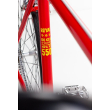 Csepel Royal 3* férfi fixi kerékpár 52 cm Piros