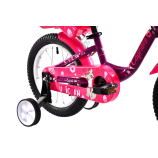 Capriolo Viola 14" alpakás gyerek kerékpár Lila