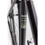 Csepel Royal 4* férfi fixi kerékpár 60 cm Fekete