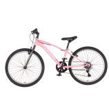 KPC FluoBike Bloom VILÁGÍTÓS 24 rózsaszín fluoreszkáló gyermek kerékpár