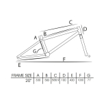 Capriolo Totem 20" bmx kerékpár Kék-Narancs