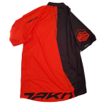 Nakita&amp;Beauty unisex kerékpáros FR mez fekete-piros L