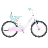 Visitor Lovely Princess 20 fehér-menta királylányos gyerek kerékpár