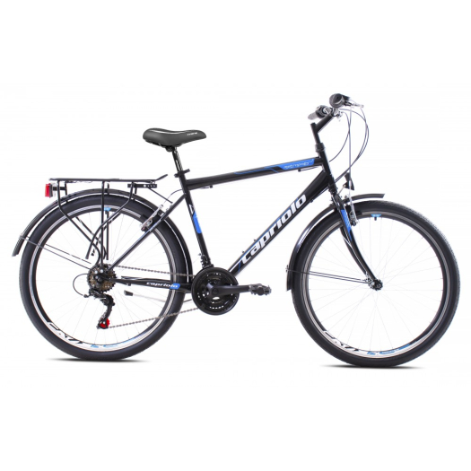 Capriolo Metropolis 19" férfi városi kerékpár Fekete