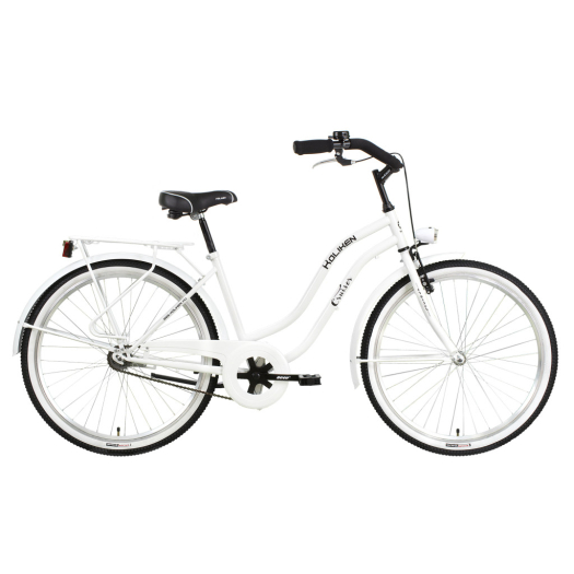 Koliken Cruiser kontrás női kerékpár Fehér