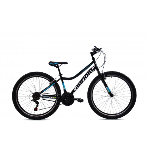 Capriolo Diavolo 600 26" gyermek MTB kerékpár 14" Fekete-Kék 2025