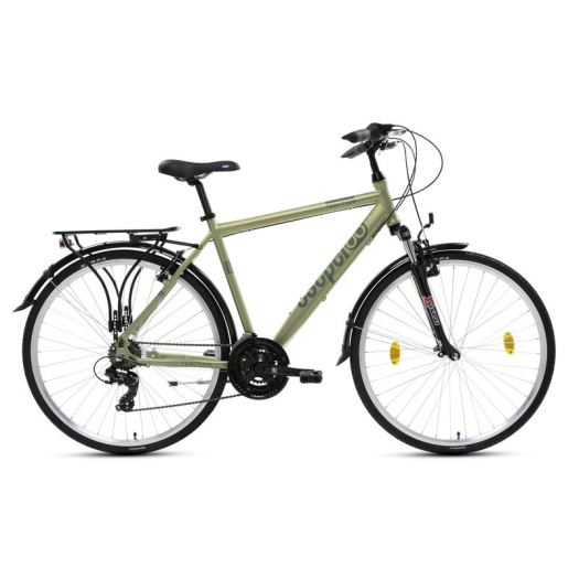 Csepel Traction 100 férfi trekking kerékpár 21" Khaki