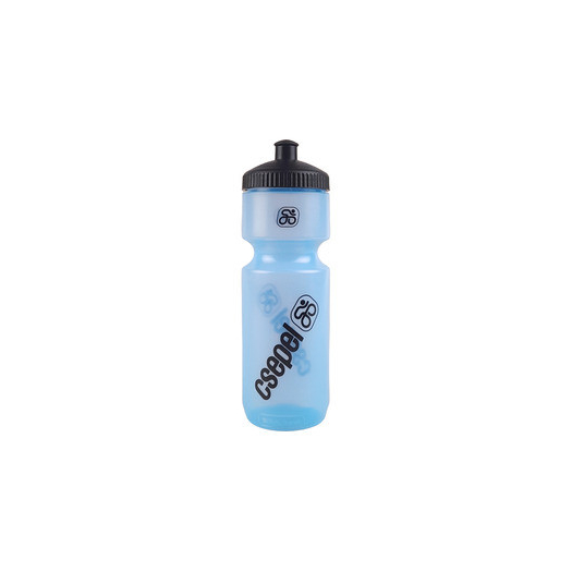Csepel logós 750ml kulacs kék-átlátszó