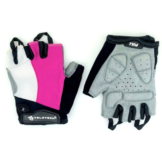 BikeTrade L/XL rövid kesztyű pink