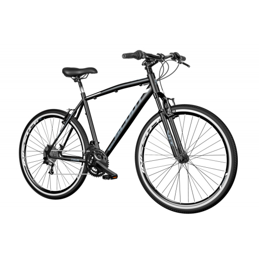 Scout Terra Man crosstrekking kerékpár Fekete