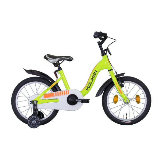 Koliken Lindo 16 gyerek kerékpár Neonzöld