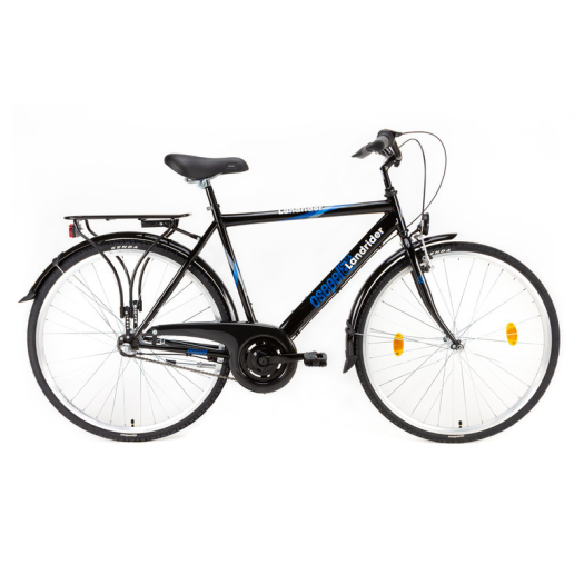 Csepel Landrider férfi agyváltós városi kerékpár 19" Fekete