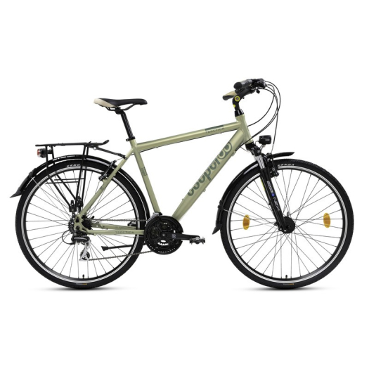 Csepel Traction 250 férfi trekking kerékpár 23" Khaki