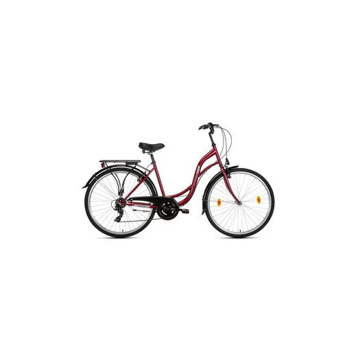 Csepel Velence 28" 7 sebességes városi kerékpár 2025 Bordó
