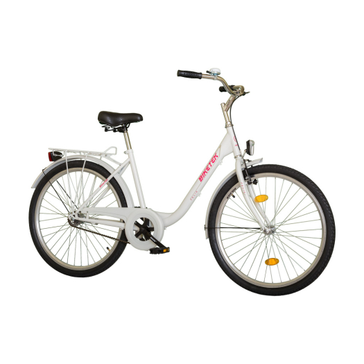 Biketek Feliz 26 kontrás városi kerékpár Fehér