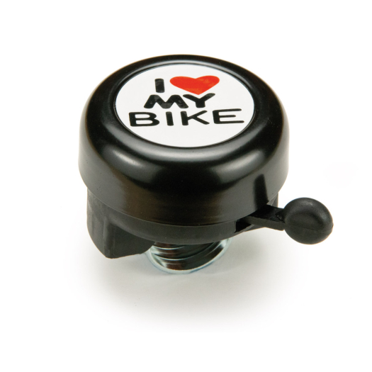 BikeFun I love csengő fekete