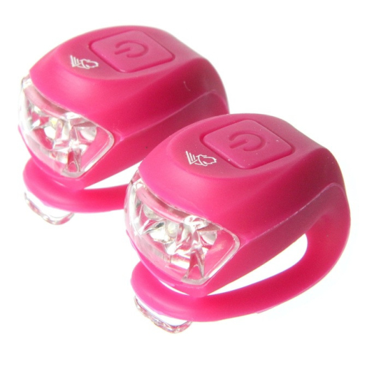 Velotech szilikon lámpaszett pink